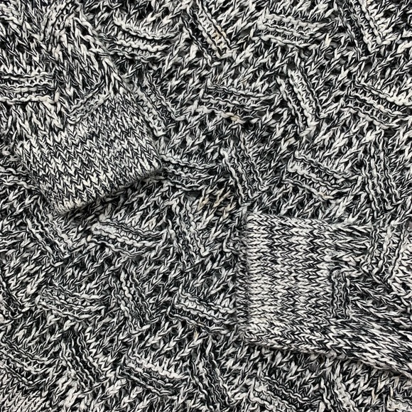 Ann Taylor LOFT Black and White Knit Sweater - Picture 6 of 8